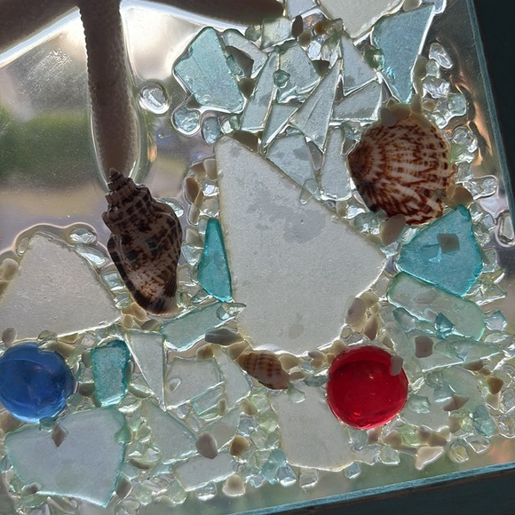 Coastal Blue Starfish Picture Frame - Picture 3 of 3